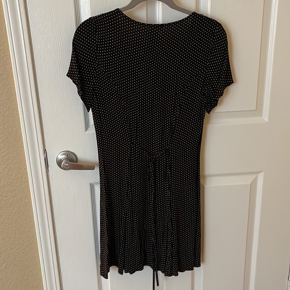 Pacsun- 1 size, Black polkadot dress - Picture 2 of 3